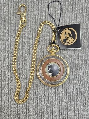Franklin Mint The Labrador Retriever Pocket Watch  By Nigel Hemmings